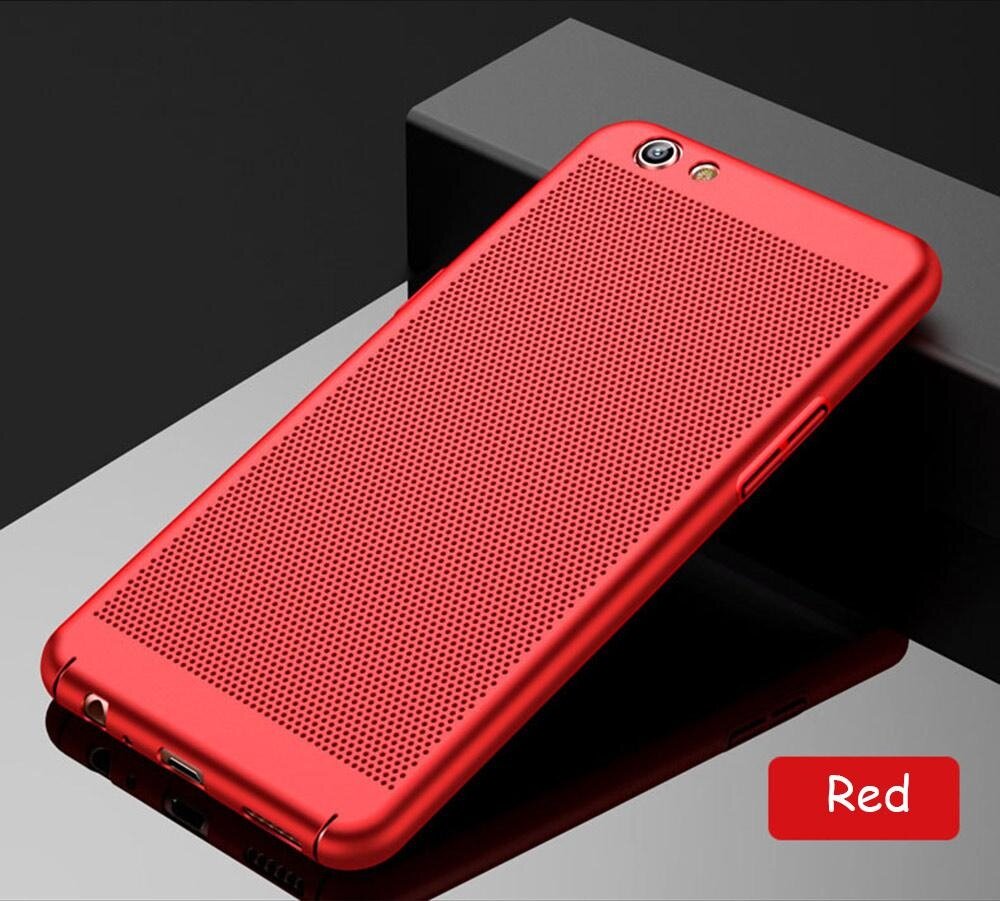 F3 Plus Case BC Ultra Tipis Tahan Lama Pernapasan Lubang Panas Mentransfer Keras PC dan Lembut Cat Logam Casing Ponsel untuk OPPO F3 PLUS