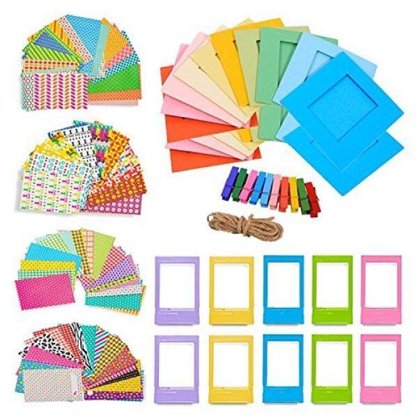 Feelones 7 In 1 Instan Kamera Zubeh? R Kit F? R Fujifilm Instax Mini 8 Mini 9 Mini 8 +, Mini 70, Mini 7 mini 7 S, Mini 25, Mini 90 Und Mini 50 S-Verschiedene Zubeh? r-Pack dari Bingkai Stiker, Kunststo-Intl