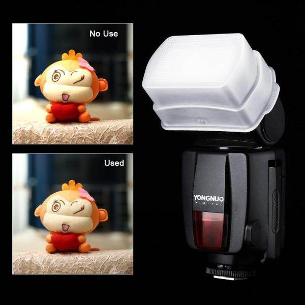 LXVK Flash Bounce Diffuser Soft Cover for YONGNUO YN560 III YN560 II YN565 EX White - intl