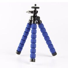 Flexible Mini Small Tripod Stand Camera for Gopro Nikon Canon Sony Blue