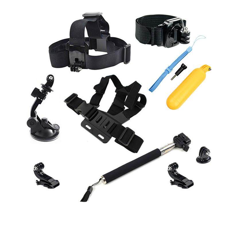 Aksesori Kamera Olahraga Dada Kamera Pasang Tali Selfie Stick untuk Pahlawan 6/5/4/3/2 SJ4000 SJ5000 SJ6000 SJ7000 M10 M20 H9R Dbpower EX5000-Intl