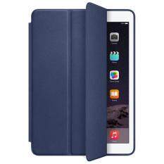 For iPad Air 2 Genuine Leather Smart Case Cover Slim Wake Dark blue Malaysia