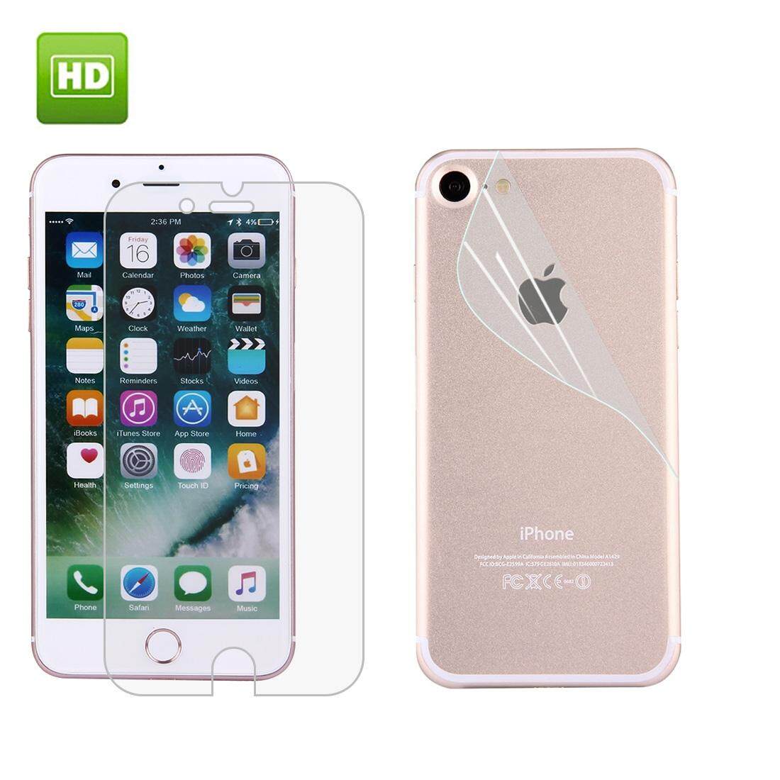 Rui Dia untuk iPhone 7 HD Penuh Depan + Belakang Layar Pelindung (Taiwan Bahan)-Internasional