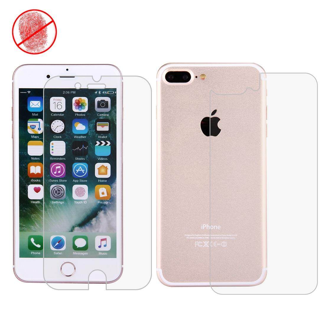 Rui Dia untuk iPhone 7 Plus Anti Silau Non-full Depan + Belakang Layar Pelindung (Taiwan Bahan) -Internasional