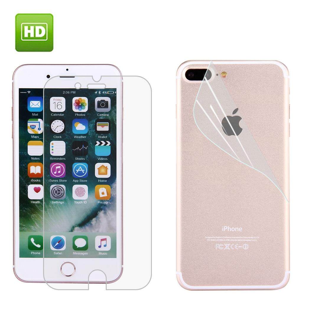 RUI HE For IPhone 7 Plus HD Non-full Front + Back Screen Protector(Taiwan Material) - intl