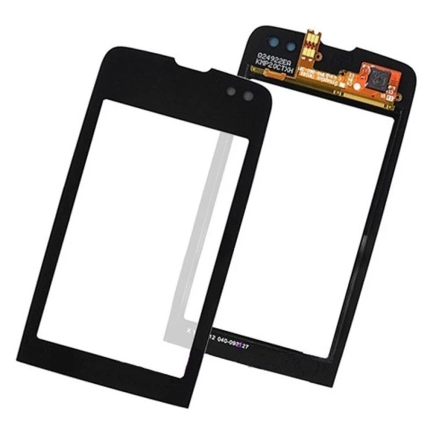 Untuk Nokia Asha 308 309 310 N308 Sentuh Layar Panel Sensor Depan Kaca Layar Penggantian Bagian