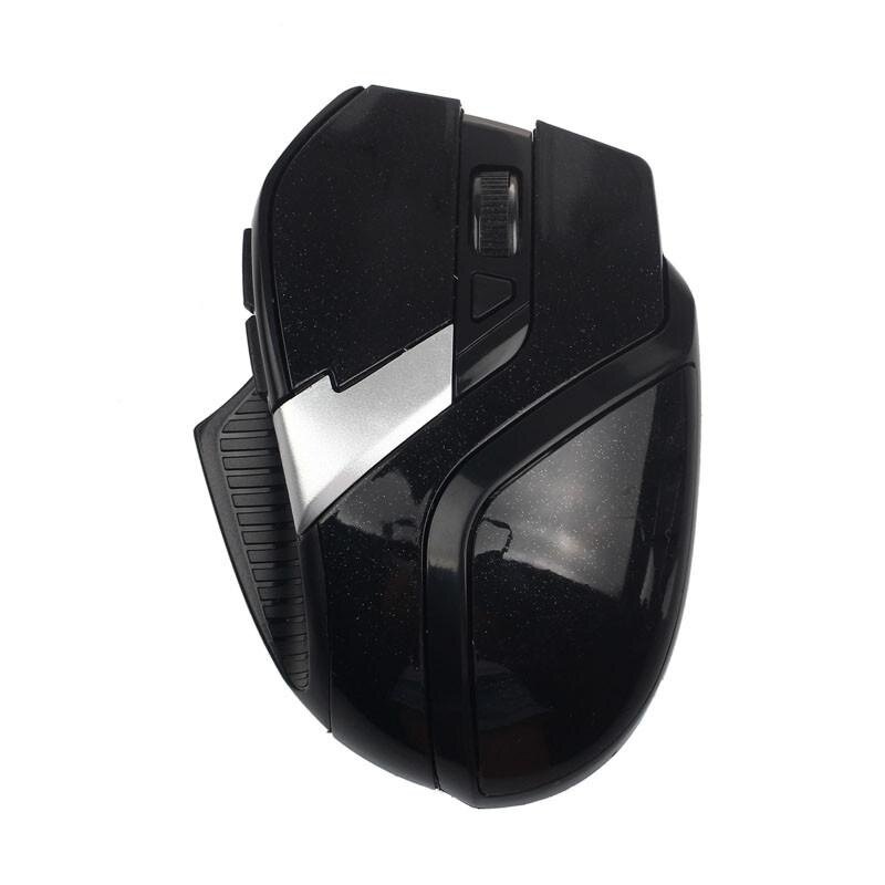Untuk PC Laptop 2.4 GHz 6 Tombol Optik Nirkabel Mouse Fleksibel Tikus BK-Intl