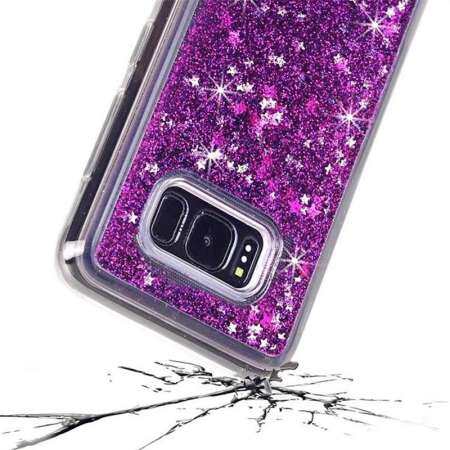 สำหรับซัมซุงกาแล็คซี่ C9/C9000/C9 Pro Love Heart Sequins Anti - crash โทรศัพท์กรณี Glitter ดาวทรายดูดเคลื่อนที่ด้านหลังนุ่ม TPU เคสกันกระแทก - INTL