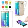 For Samsung Galaxy S6 Edge Plus Shockproof Back Case+Tempered Glass Screen Film