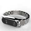 For Xiaomi Mi Band 2 Magnet Stainless Steel Luxury Wrist Strap Metal Wristband