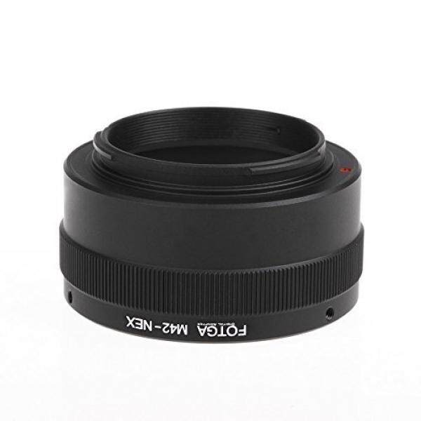 FOTGA E Adaptor Dudukan Konverter Cincin F? R M42 Objektiv Lensa Zu Sony Mirrorless Kamera NEX Nex-3 NEX-5C NEX-6 A7 A7S A7RII III A9 A6000 A6300 A6500 m42-NEX-Intl