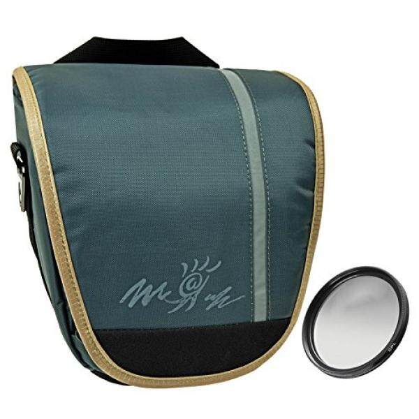 Foto Kamera Tasche Miami Colt Set Plus Polfilter 58 Mm F? R Canon EOS 100D 700D 750D 760D 1200D 1300D MIT 18-55 Mm Adalah Objektiv-Intl