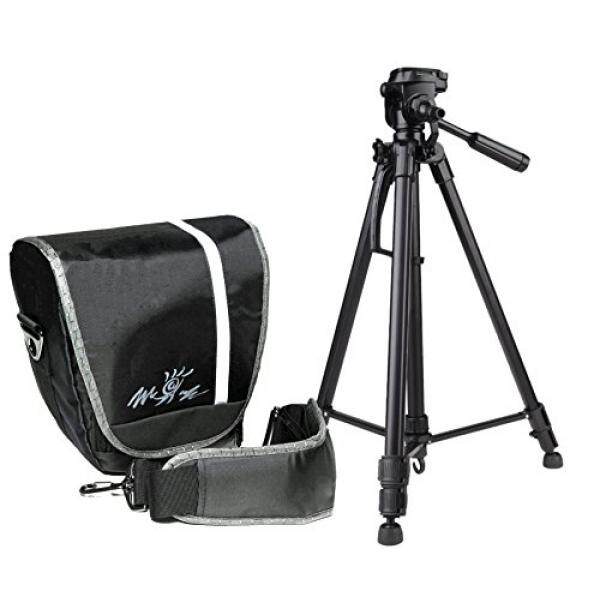Foto Kamera Tasche Modell Miami Coltset MIT Foto Und Videostativ Inkl. Stativtasche F? R Canon EOS 1300D 700D 760D 80D 100D Nikon D7200 D500 D610 D5500 D5300 D3300 D3200 Sony Alpha 6500 6300 6000 5100-Intl