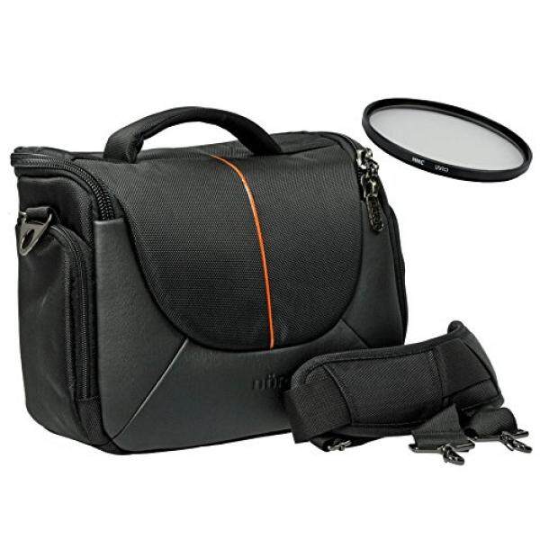 Foto Kamera Tasche Yuma L Set MIT Filter UV 58 Mm F? R Canon EOS 1300D 1200D 760D 750D 700D 80D 7D 650D 600D 100D 60D MIT Objektiv EF-S 18-55 MM-Intl