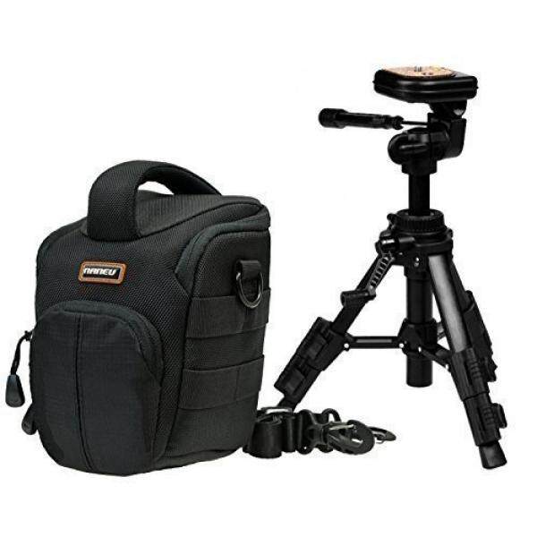 Foto Tasche Naneu C5 Kamera Set MIT Makro-Stativ TPA-03 F? R Sony Alpha 6300 6000 5100 5000 H400 HX400 Nikon Coolpix Canon Panasonic Und Viele Andere-Intl