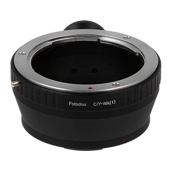 Fotodiox Lensa Adaptor Dudukan Contax/Yashica Lensa untuk Nikon 1 Kamera Sistem Mirrorless Kamera Digital Seperti S2, J4, V3, AW1-Intl