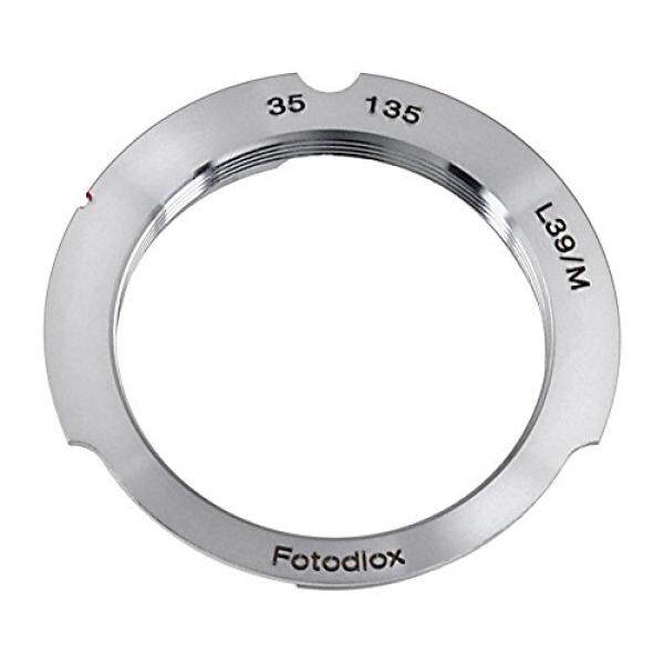 Fotodiox Lens Mount Adapter, M39 (39MM x1 Thread, Leica Screw Mount) Lens to Leica M Adapter with 35mm/135mm Frame Line - intl