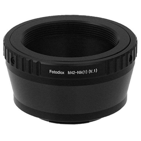Fotodiox Lensa Adaptor Dudukan M42 Lensa untuk Nikon 1 Kamera Sistem Mirrorless Kamera Digital Seperti S2, J4, V3, AW1-Intl