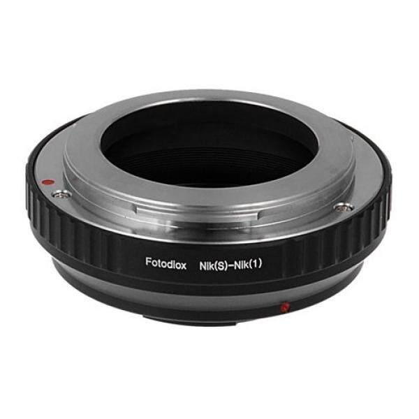 Fotodiox Lensa Adaptor Dudukan Nikon Rf/Contax S Lensa untuk Nikon 1 Kamera Sistem Mirrorless Kamera Digital Seperti S2, J4, v3, AW1-Intl