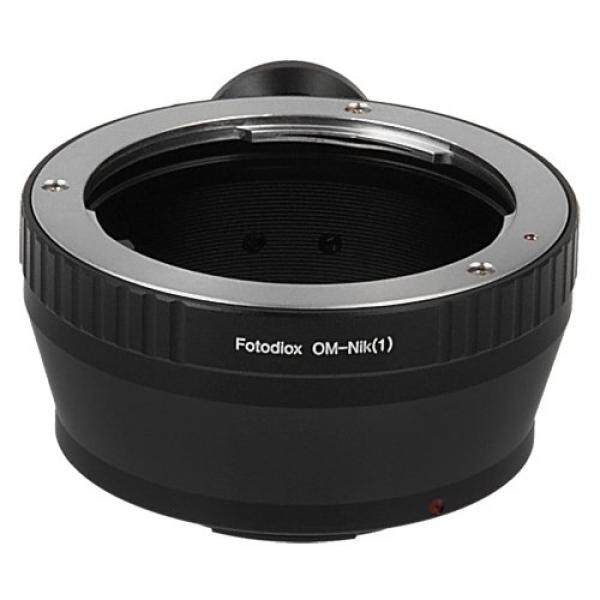 Fotodiox Lensa Adaptor Dudukan Om Olimpus Lensa untuk Nikon 1 Kamera Sistem Mirrorless Kamera Digital Seperti S2, J4, V3, AW1-Intl