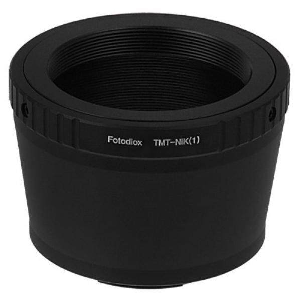 Fotodiox Lensa Adaptor Dudukan T-Mount Lensa untuk Nikon 1 Kamera Sistem Mirrorless Kamera Digital Seperti S2, J4, V3, AW1-Intl