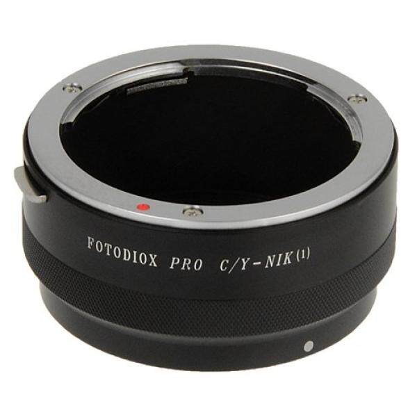 Fotodiox Lensa Pro Adaptor Dudukan Contax/Yashica Lensa untuk Nikon 1 Kamera Sistem Mirrorless Kamera Digital Seperti S2, J4, V3, AW1-Intl
