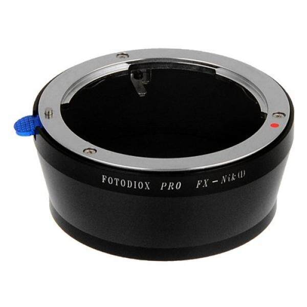 Fotodiox Lensa Pro Adaptor Dudukan Fujica X-Mount Lensa untuk Nikon 1 Kamera Sistem Mirrorless Kamera Digital Seperti S2, J4, v3, AW1-Intl