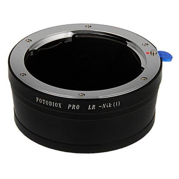Fotodiox Lensa Pro Adaptor Dudukan Leica R Lensa untuk Nikon 1 Kamera Sistem Mirrorless Kamera Digital Seperti S2, J4, V3, AW1-Intl