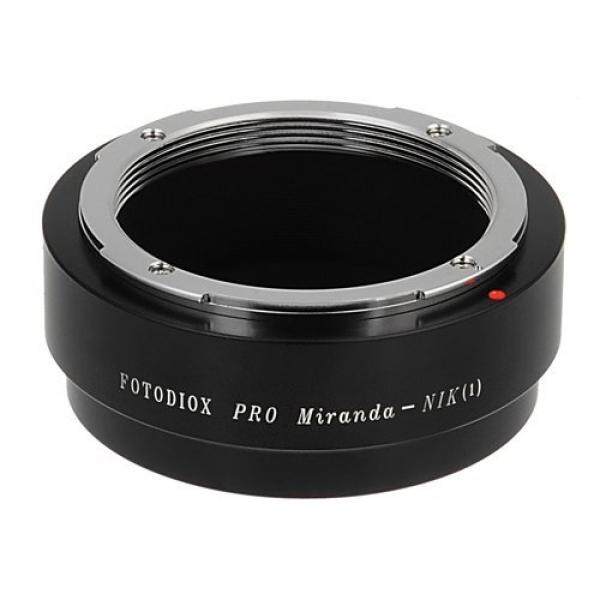 Fotodiox Lensa Pro Adaptor Dudukan Miranda Lensa untuk Nikon 1 Sistem Mirrorless Kamera Digital Seperti S2, J4, V3, AW1-Intl