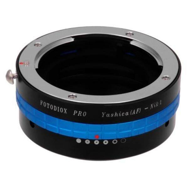 Fotodiox Lensa Pro Adaptor Dudukan, Yashica 230 AF Lensa untuk Nikon 1 Sistem Mirrorless Kamera Digital Seperti S2, J4, v3, AW1-Intl