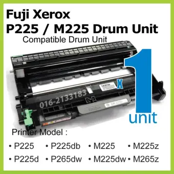 Fuji Xerox Compatible Drum Unit For Printer P225 / P225d / P225db / P265dw / M225 / M225dw / M225z / M265z / CT351055 Compatible Drum