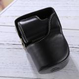 Full Body Camera PU Leather Case Bag with Strap for Sony A5100 / A5000 / NEX-3N (16-50mm / 40.5mm Lens)
