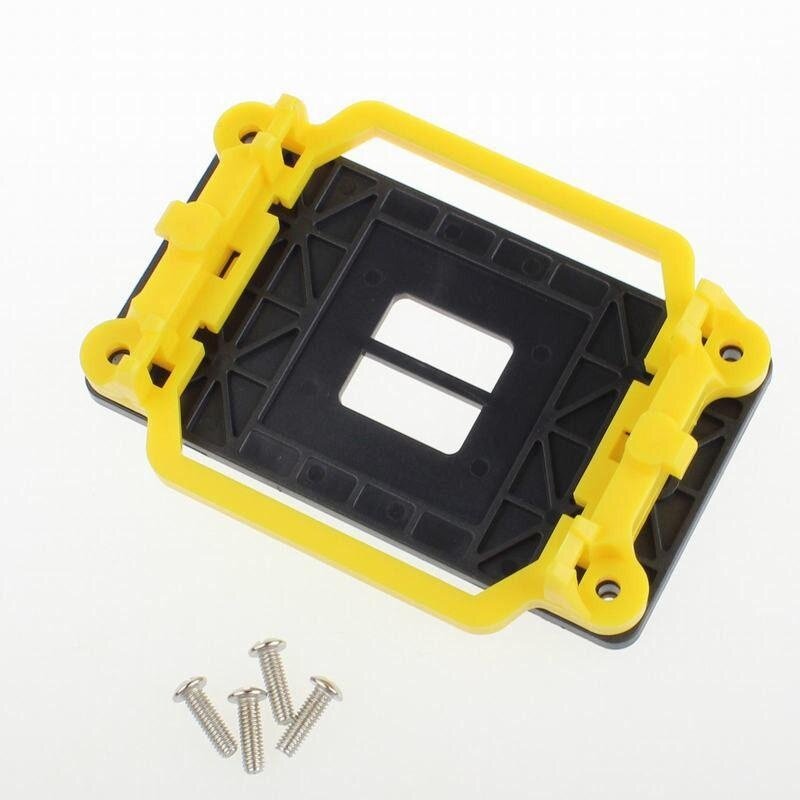 Set Lengkap Braket Pemasangan Kipas Kuning Sekrup untuk Soket AMD AM2 + AM3 + FM1 FM2 940-Internasional
