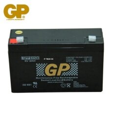 GENUINE GP 6V 12Ah Rechargeable Sealed Lead Acid Battery (GPP6120) Malaysia
