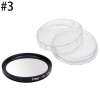 GETEK 37-77 มม. UV Ultra - VIOLET FILTER ตัวป้องกันเลนสสำหรับ Camera Canon DSLR/SLR/DC/DV (ขนาด: 43 มม.)