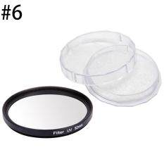 Getek 37-77 Mm Sinar UV Ultra Violet Filter Pelindung Lensa untuk Kamera Canon DSLR/SLR/DC/DV (Ukuran: 52 Mm)