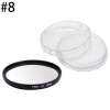 GETEK 37-77 มม. UV Ultra - VIOLET FILTER ตัวป้องกันเลนสสำหรับ Camera Canon DSLR/SLR/DC/DV (ขนาด: 58 มม.)