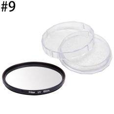 Getek 37-77 Mm Sinar UV Ultra Violet Filter Pelindung Lensa untuk Kamera Canon DSLR/SLR/DC/DV (Ukuran: 62 Mm)