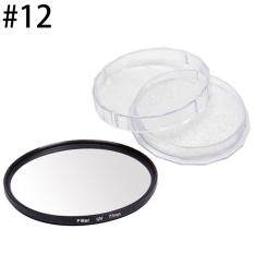 Getek 37-77 Mm Sinar UV Ultra Violet Filter Pelindung Lensa untuk Kamera Canon DSLR/SLR/DC/DV (Ukuran: 77 Mm)