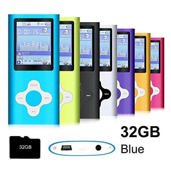 32GB Mini 1.8/" MP4 MP3 Video Music Player LCD Slim FM Radio Recorder Earphone