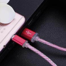 Glow LED Charger Luminescent Charging Date Sync Cable For Samsung Galaxy S3 S4 S5 S6 S7