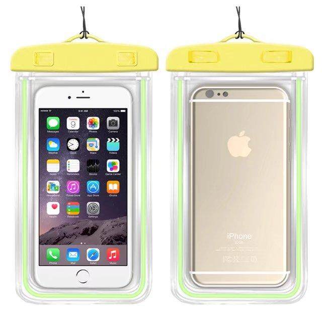 Kualitas Baik Anti-Air Telepon Tas untuk Lenovo S60 (S60T) lembut Bening Kantung Case Olahraga Menyelam (Cocok untuk Bayi 6 Inches Di Bawah)-Internasional