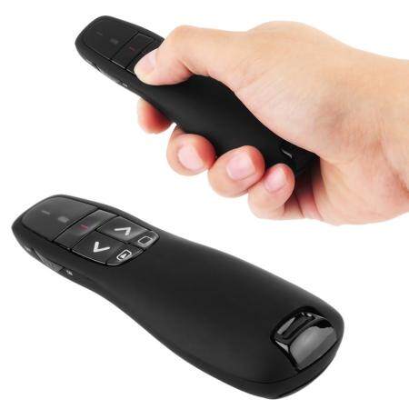 รีโมทพรีเซนไร้สาย เลเซอร์พอยเตอร์รีโมท ควบคุมแบบไร้สาย Laser pointer wireless presentation ใช้ กับ powerpoint