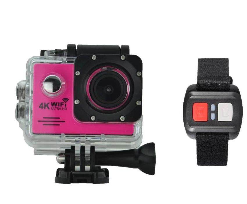 Goodpa HD mini sport dv 4K 1080p manual sport camera xdv car camcorder action camera HDKing G80R pink - intl