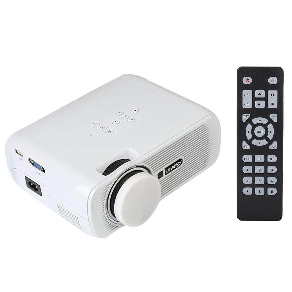 Got It U80 Full HD 1000LM Mini Home Office Multimedia LED Video Projector VGA USB AV SD - intl
