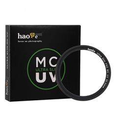 Haoge 40.5mm Ultra Slim MC UV Protection Multicoated Ultraviolet Lens Filter for Canon Nikon Sony Minolta Pentax Olympus Panasonic Leica Zeiss Tamron Digital Camera DSLR Lens