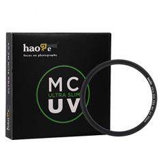 Haoge 55mm Ultra Slim MC UV Protection Multicoated Ultraviolet Lens Filter for Canon Nikon Sony Minolta Pentax Olympus Panasonic Leica Zeiss Tamron Digital Camera DSLR Lens