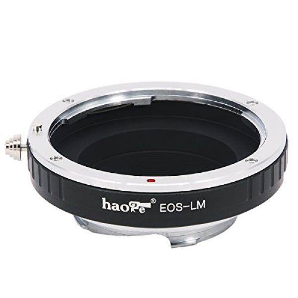 Haoge Lensa Adaptor Dudukan F? R Canon EOS EF Objektiv Auf Leica M Kamera Wie M240, M240p, M262, M3, M2, m1, M4, M5 Cl, M6, MP, M7, M8, M9, M9-P, M Monochrom E, M, M-P, M10 M-A-Intl
