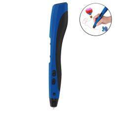 Hazyasm Pencetaka 3D Pena, 3rd Generasi Cerdas 3D Printer Pena dengan Pegangan Pengaman dan 3 Free 1.75 Mm ABS Isi Ulang Filamen