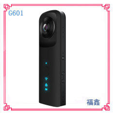 Hdking G601 720 Derajat Handheld Kamera Panorama Olah Raga Luar Ruangan Anti-air DV VR Gambar Akses Internet Nirkabel